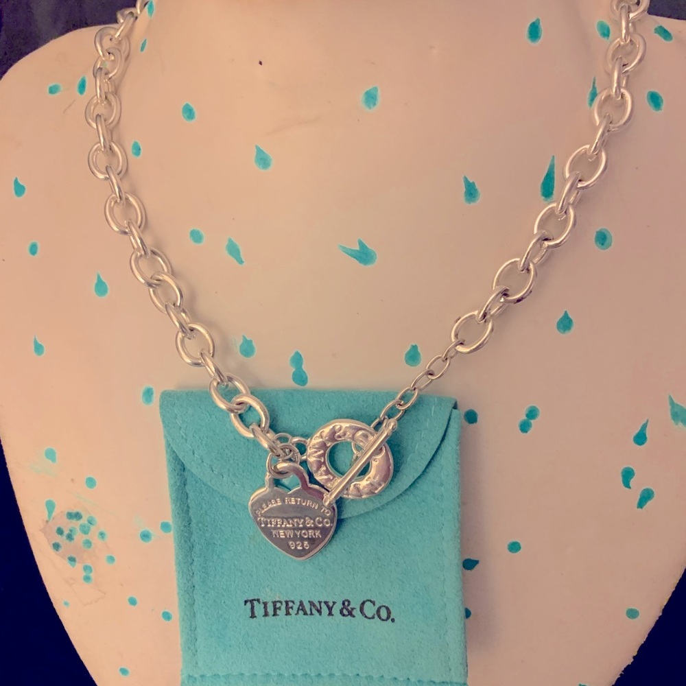 Tiffany toggle heart necklace